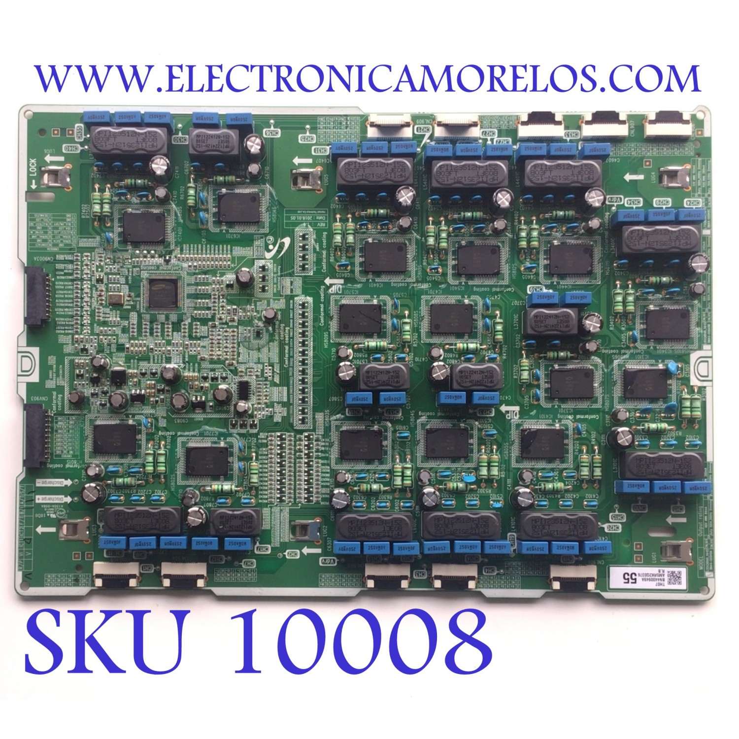LED DRIVER PARA TV SAMSUNG / NUMERO DE PARTE BN4400949A / L55Q8NB_NHS / BN44-00949A / PANEL CY-TN055FLAV2 / DISPLAY T550QVR1.2 / BN9646184A / MODELO QN55Q8FNBXZA AA01	